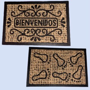 ALFOMBRA COCO CON GOMA