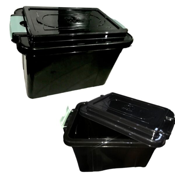 CAJA HERMETICA CON TRABA MEDIANA CROM