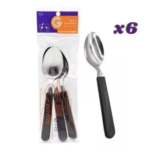 CUCHARAS X 6 WEEKEND M/PLASTICO GUADIX