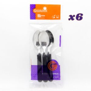 CUCHARITAS X6 WEEKEND M/PLASTICO GUADIX