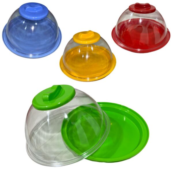 CAMPANA DE 22CM CON ASA COLOR