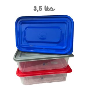 HERMETICO BARI RECTANGULAR  3.5 LTS