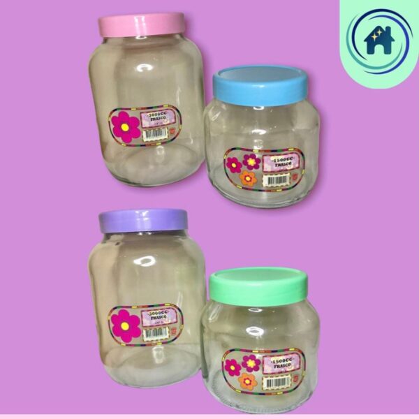 FRASCO DE VIDRIO CON TAPA  3L DAYSAL