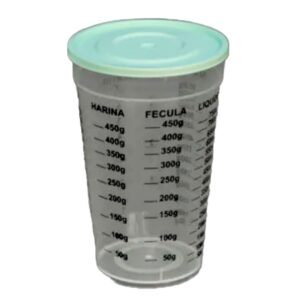 VASO DE MEDIDA CON TAPA