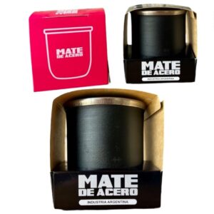 MATE DE ACERO INOXIDABLE CON PACKAGING