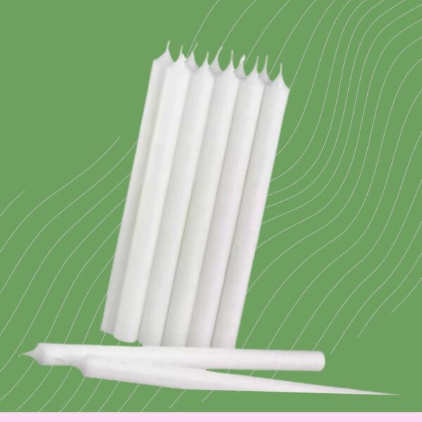 VELA LARGA BLANCA