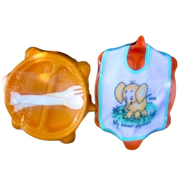 PLATO TORTUGA C/ BABERO