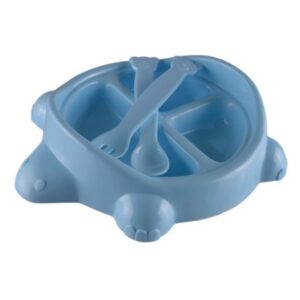 PLATO TORTUGA C/ CUBIERTOS