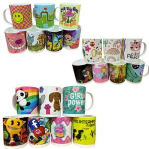 TAZA RECTA INFANTIL PLASTICA