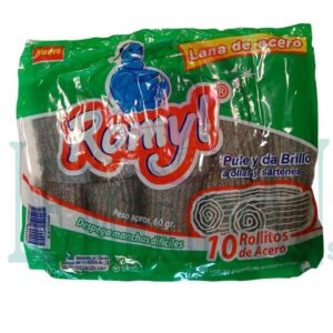 LANA DE ACERO ROMYL X 10 ROLLOS