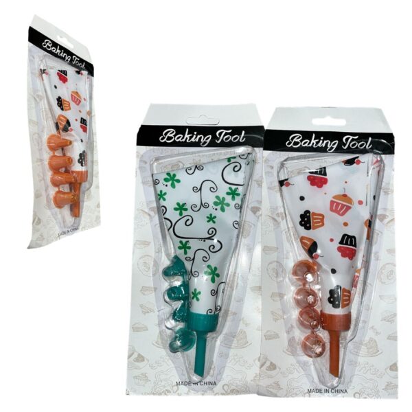 MANGA DECORADORA PLASTICA CON 5 PICOS