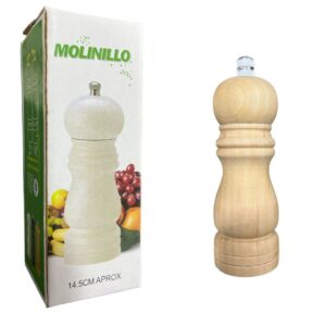 MOLINILLO PIMIENTA MADERA 12.5 CM