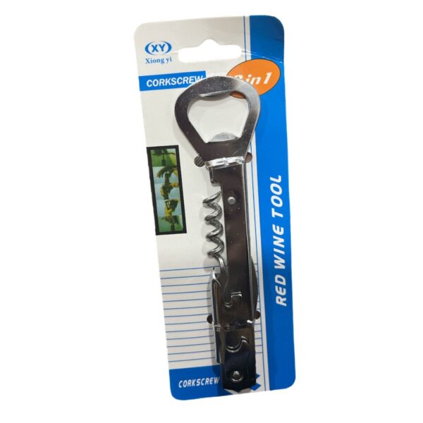 DESTAPADOR MOZO ACERO EN BLISTER