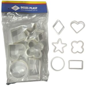 CORTANTE GALLETITAS PLASTICO X 6