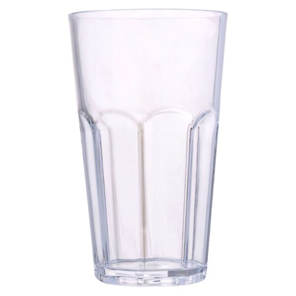 VASO FACETADO CRISTAL ACRILICO