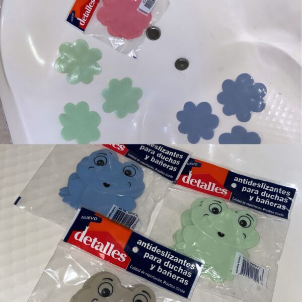ANTIDESLIZANTES PARA BAÑERA/DUCHA X 3