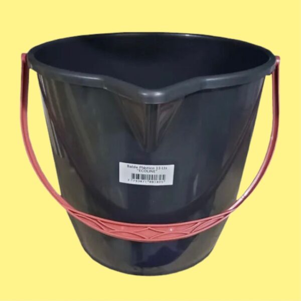BALDE 13 LTS M/PLASTICA ECO COLORES