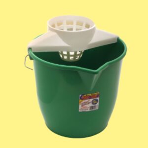 BALDE 13 LTS M/METALICA C/ESCURRIDOR COLORES