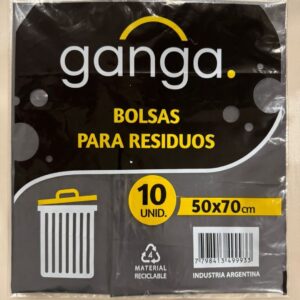 BOLSA DE RESIDUOS ECO GANGA 50X70