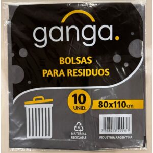 BOLSA DE RESIDUOS ECO GANGA 80X110