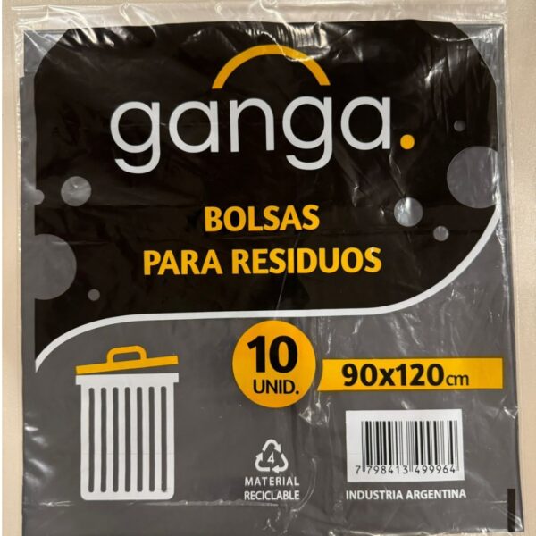 BOLSA DE RESIDUOS ECO GANGA 90X120