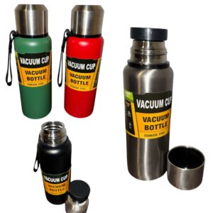 BOTELLA/TERMO 600 ML ACERO INOXIDABLE COLOR