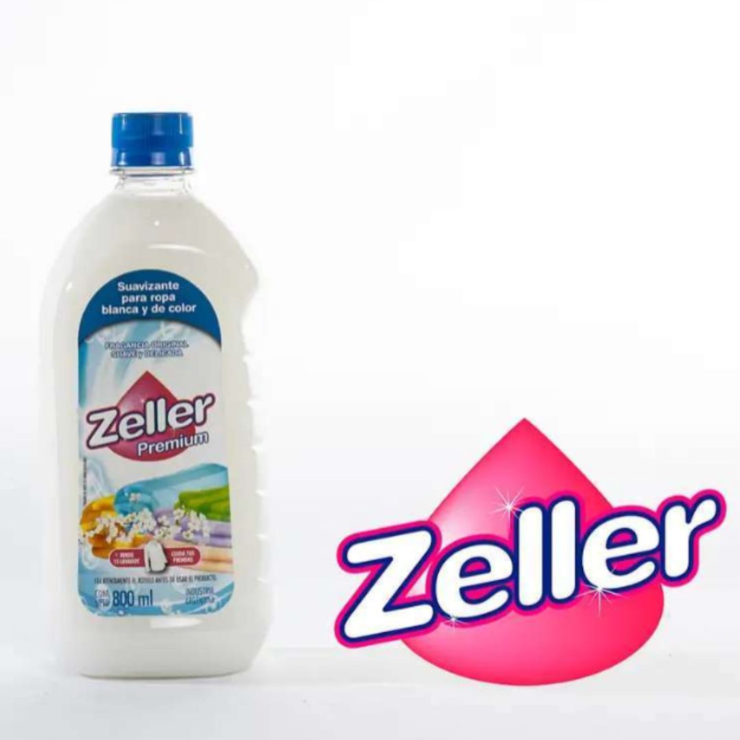 SUAVIZANTE BOTELLA X 800CC ZELLER