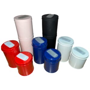SET LATAS YERBERA Y AZUCARERAS COLOR X 2