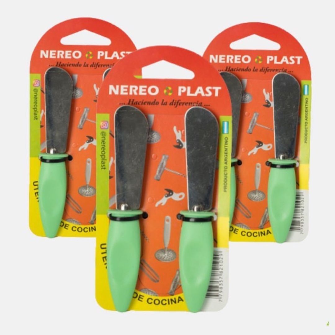 UNTADOR X 2 METALICO MANGO PLASTICO NEREO PLAST