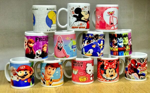TAZA CERAMICA CON DISEÑO