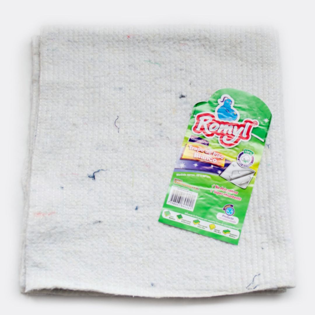 TRAPO DE PISO BLANCO 48*62 ROMYL