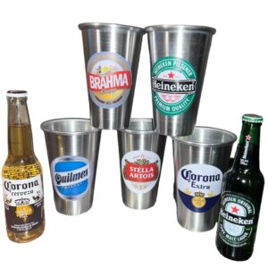 VASO ALUMINIO 1 LITRO CON VINILO