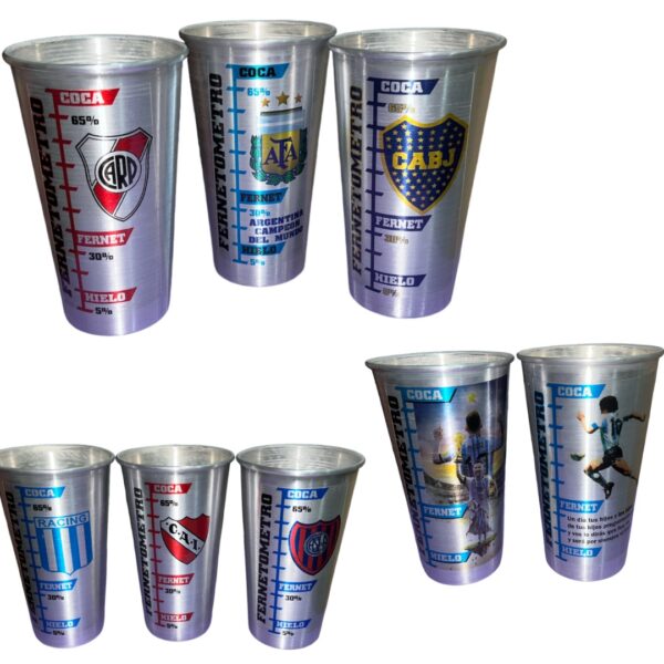 VASO ALUMINIO ETIQUETA 1 LITRO